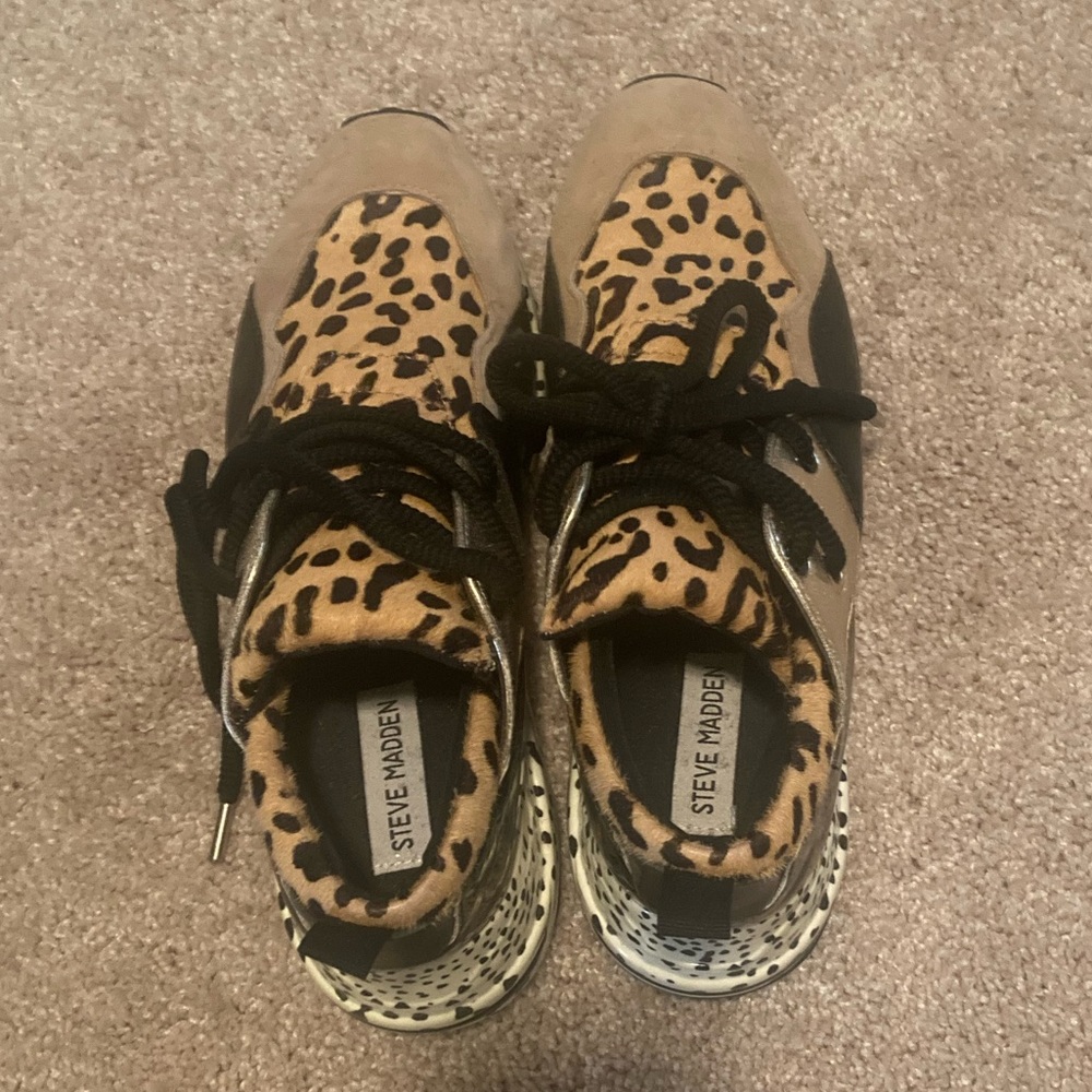 Steve Madden Animal Cheetah Print Sneakers